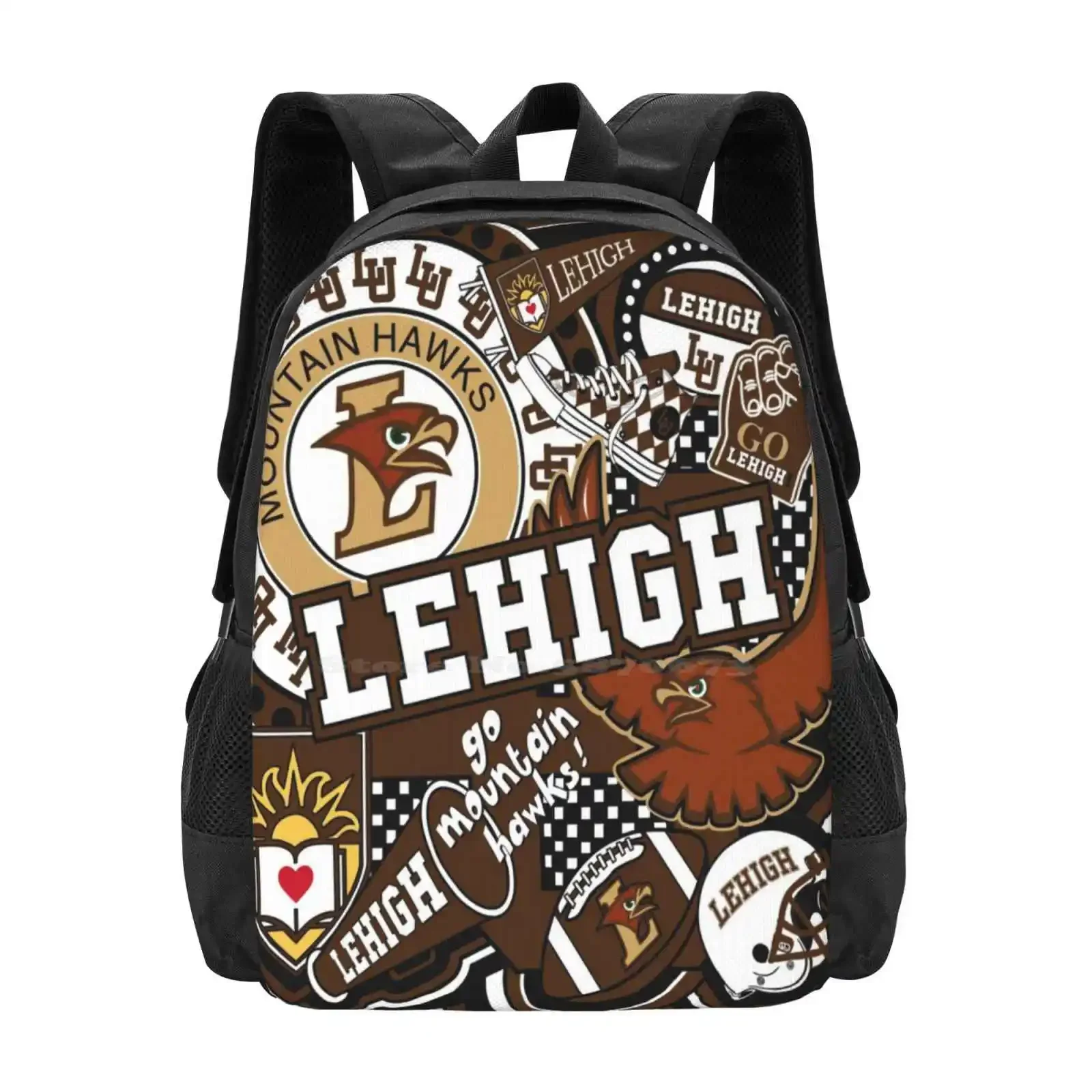

Lehigh Collage Школьные сумки для девочек-подростков Дорожные сумки для ноутбуков Lehigh College Ali Beyda Alibeydacreations