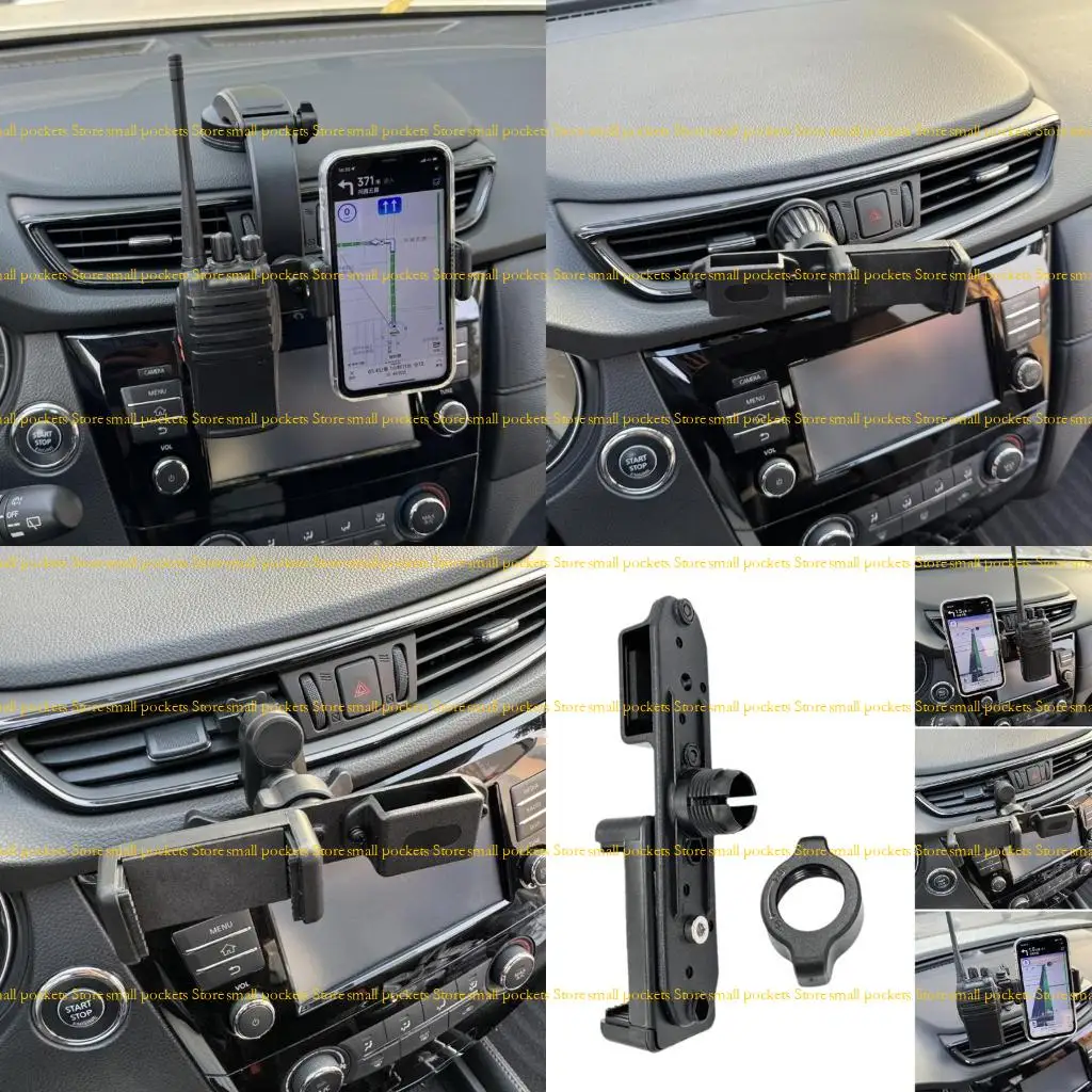 

R1WD Hands Крепление на автомобиль Практическая поддержка Надежное автоматическое удержание для радио и мобильных устройств