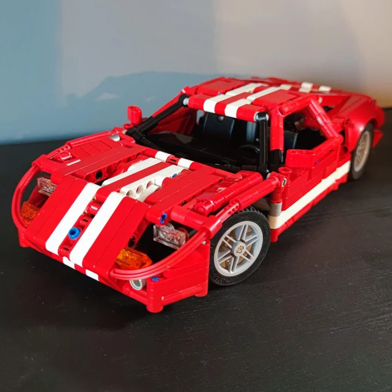 Neue MOC-42772 gt (1:16) supercar Modellbau Kit Block selbstsicher nde Ziegel Geburtstag Weihnachts geschenk