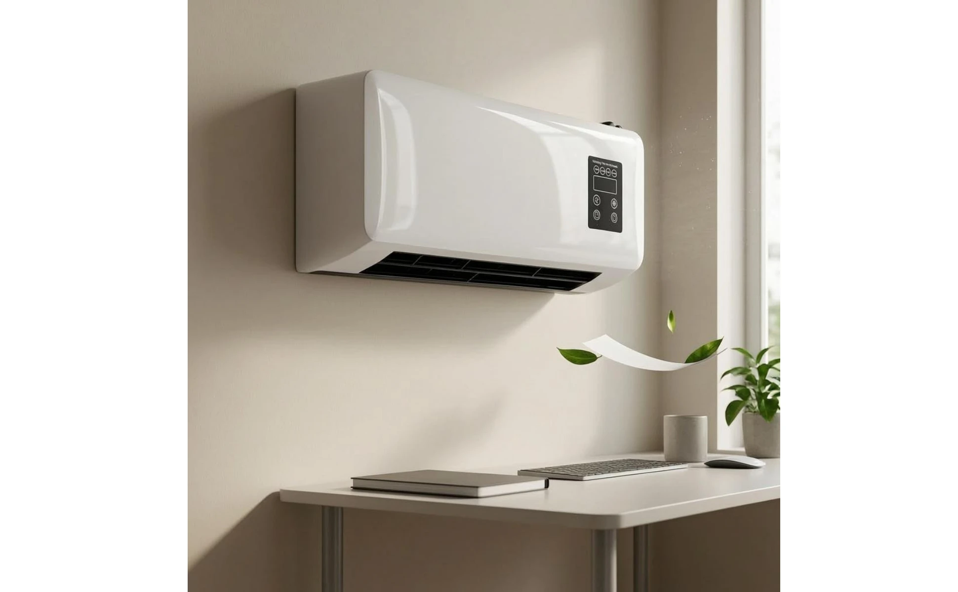 Wall Mounted Space Heater 1500 W Electric Wall Heater Home Heating Glossy Finish Plastic Housing Wall Mounted Space Heater 1500 W Electric Wall Heater Home Heating Glossy Finish Plastic Housing