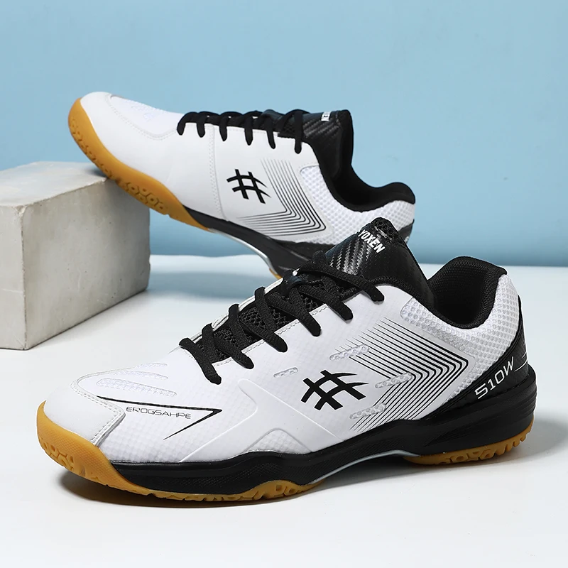 

2024 Summer New Men Tennis Sneakers Non Slip Training Tennis Shoes Shock-Absorbant Outdoor Sneakers Men Volleyball Footwears