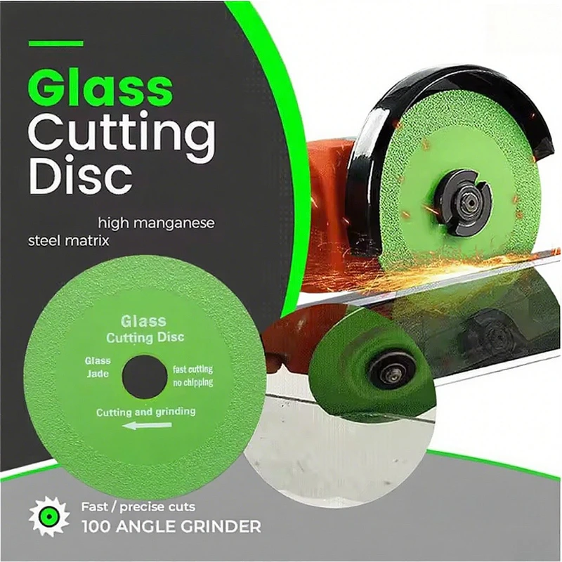 

1-5Pcs 100mm Glass Cutting Disc Diamond Ceramic Tile Jade Polishing Cutting Blade Ultra-Thin Marble Saw Blade Glass Cutting Disk