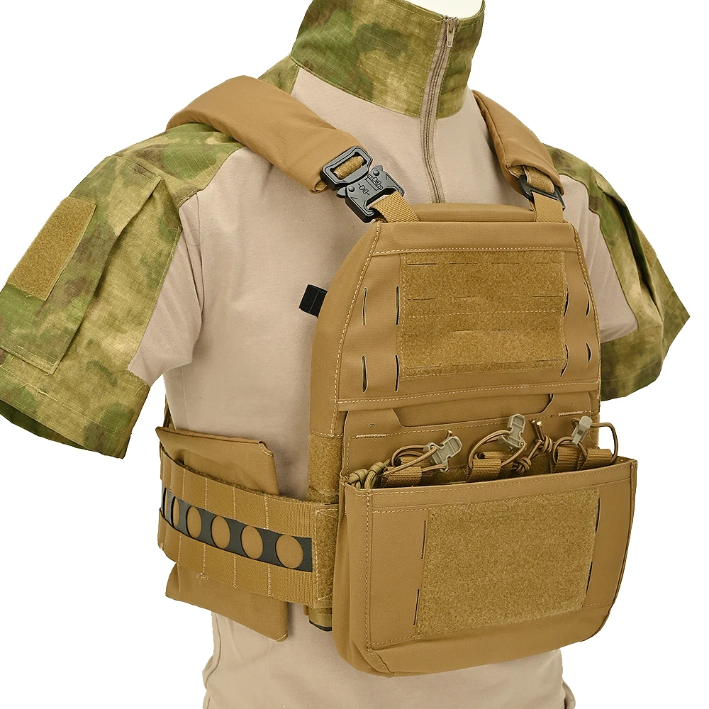 Kamizelka taktyczna FCPC V5 Plate Carrier DOPE przednia klapa Cummerbund wyściełane ramię Airsoft kamizelka myśliwska