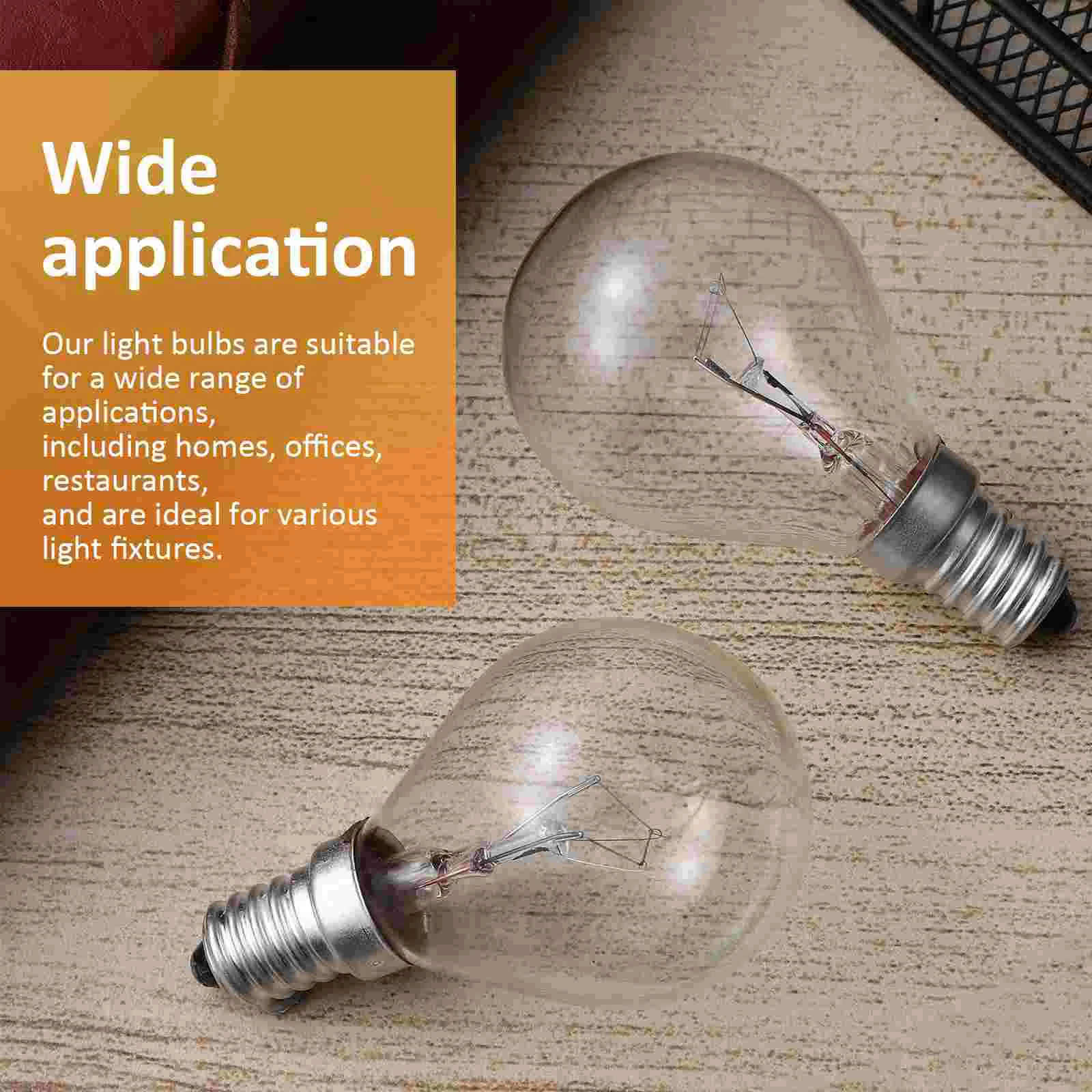 2 Pcs Frosted Light Bulb LED Ceiling Lights Aluminum Bulbs For Wax Warmer