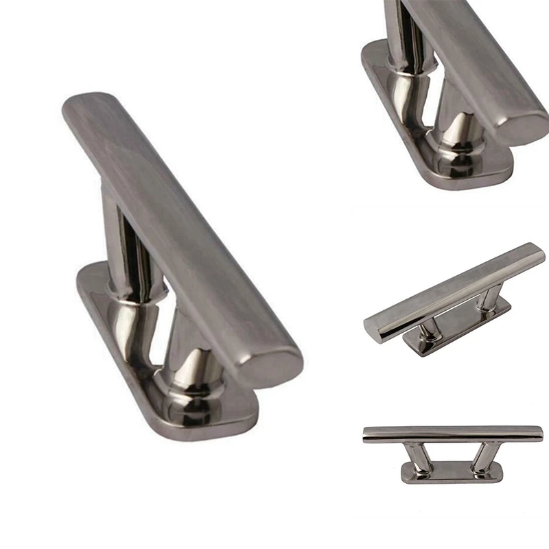 

Marine Stainless Steel Mooring Cleat Dock Cleat Fit For Marine Boat Yacht Accessories,2PCS