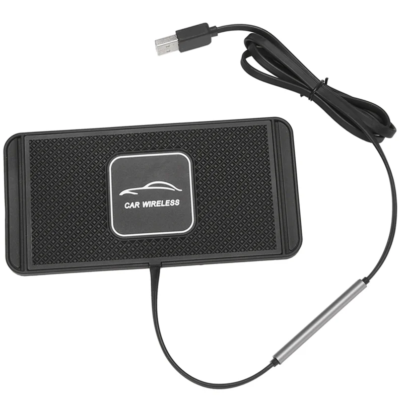 

New Arrival 2Pcs 5/7.5/10W C1 Car For Qi Wireless Charger Pad Fast Charging Dock Station Non-Slip Mat