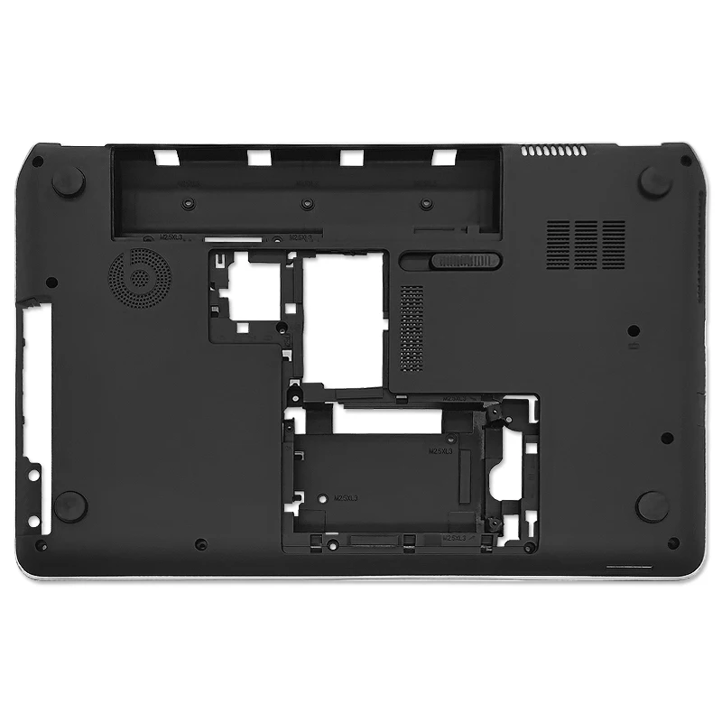 Imagem -04 - Laptop Case para hp Pavilion Dv6 Dv67000 Dv6-7100 Dv6-7200 Lcd Tampa Traseira Dobradiças Palmrest Caixa Inferior 682047001 682101-001 Novo