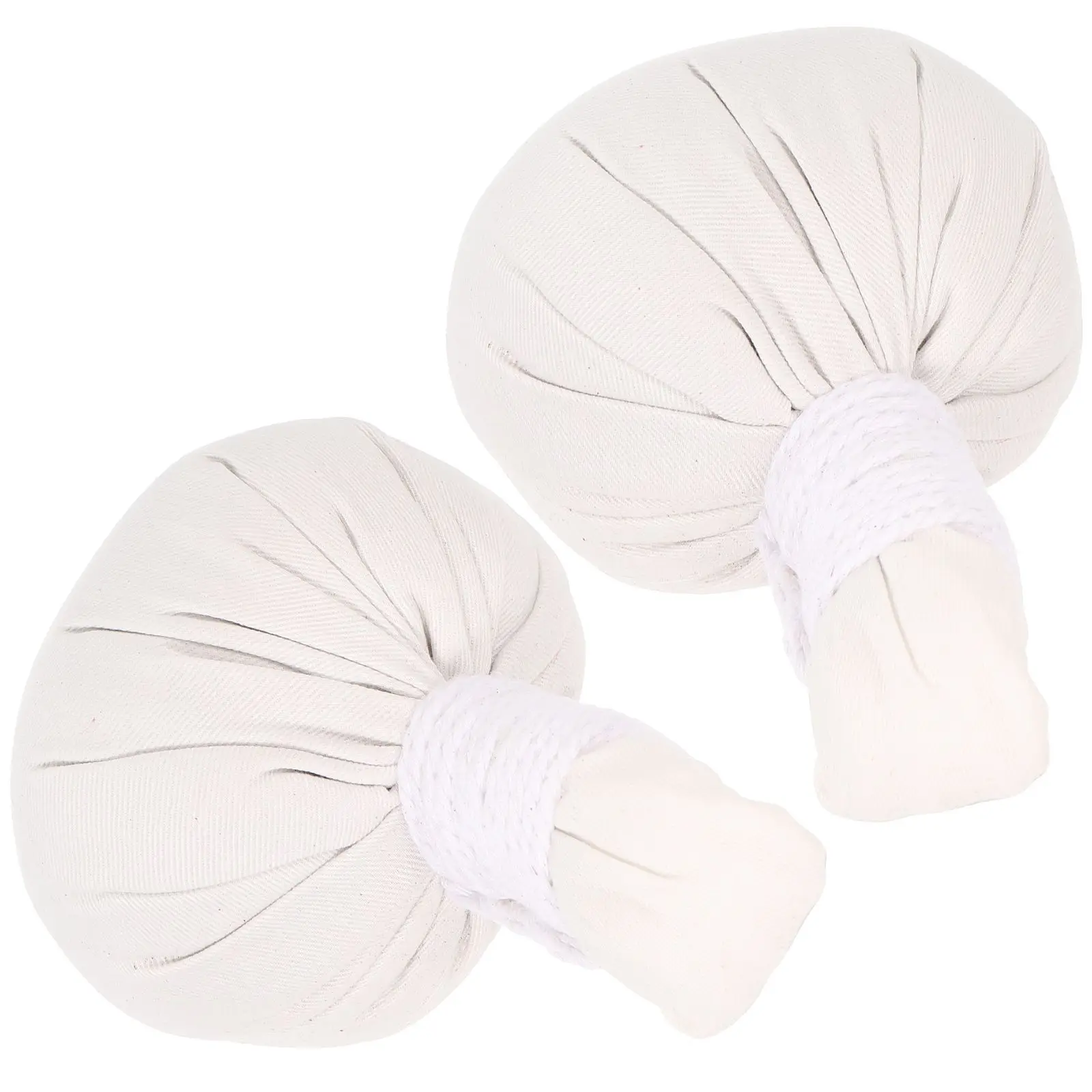 

2 Pcs Spa Rolling Pounding Bag Mother Massage Ball Warm Cotton Bath Chinese Herbal