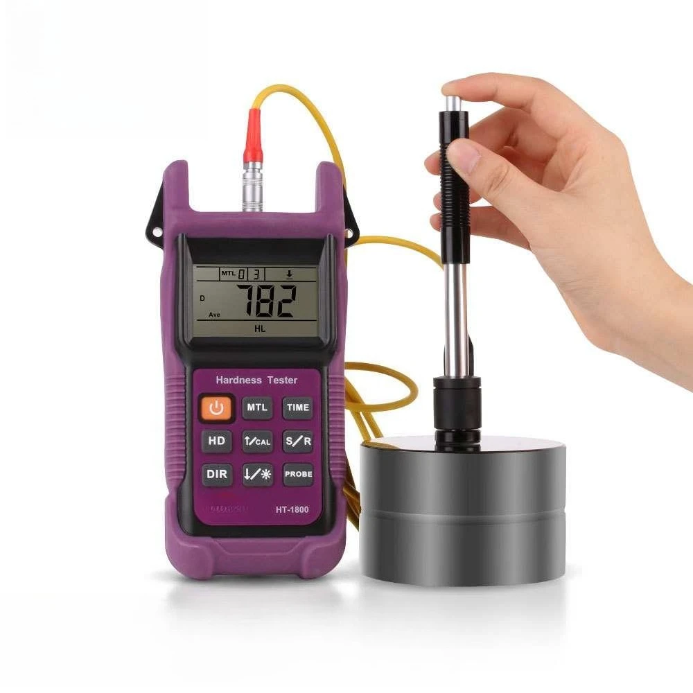 HT-1800 Portable Rebound  Hardness Tester for Metal Alloy Stainless Steel Hardness Measuring Tester Digital Hardness Tester