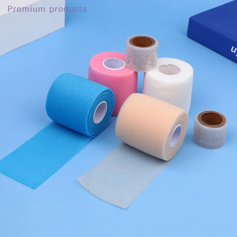 

1PC Soft PU Sponge Tennis Badmintion Racket Overgrip Shock-absorbing Handle Membrane Damping Grip Skin Bandage High Elasticity