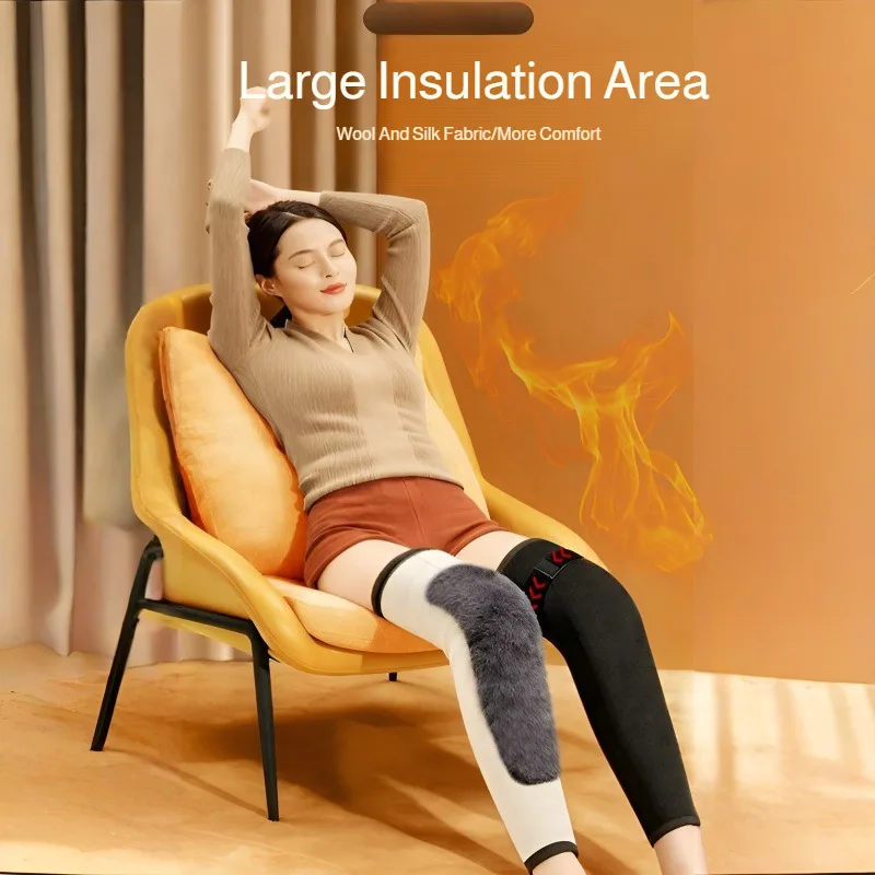 واقيات الساق والركبة للخريف والشتاء للرجال والنساء للحفاظ على دفء الركبتين خصيصًا مع الأرجل الباردة و #5