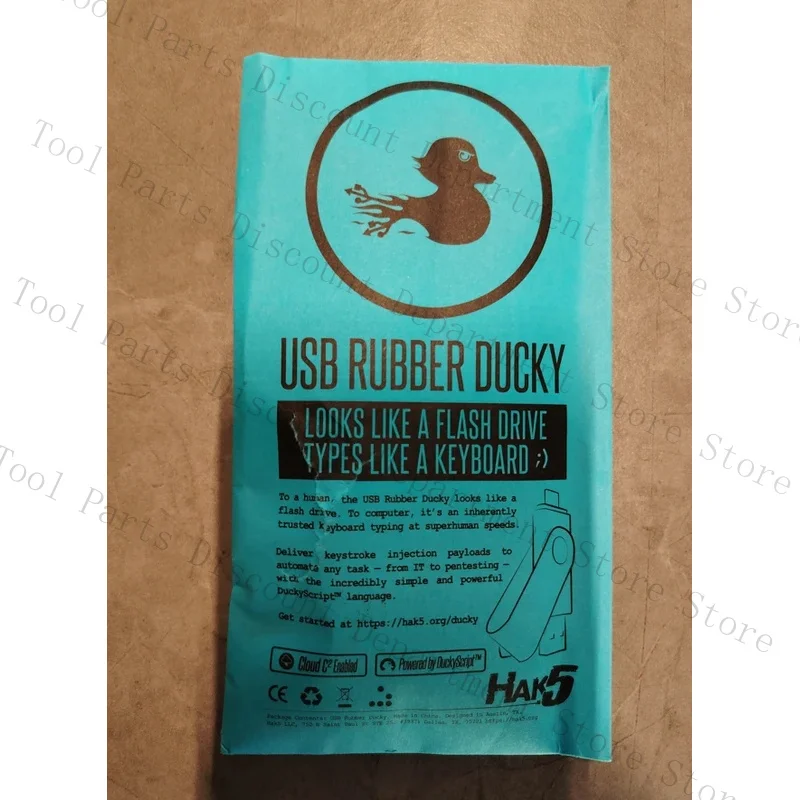 New HAK5 USB Rubber Ducky Duck Button Development Module Programming