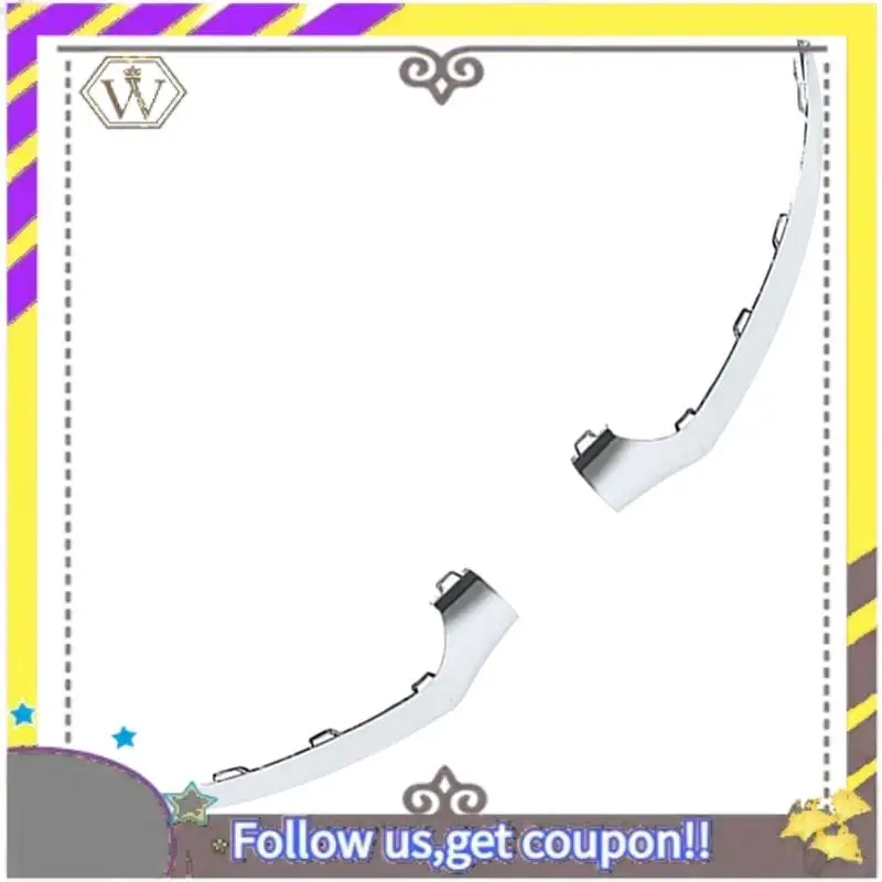 

ABXV-Front Bumper Lip Chin Spoiler Splitter Body Kit Fit For Mercedes Benz W218 2188851574 2188851674 Accessories Parts