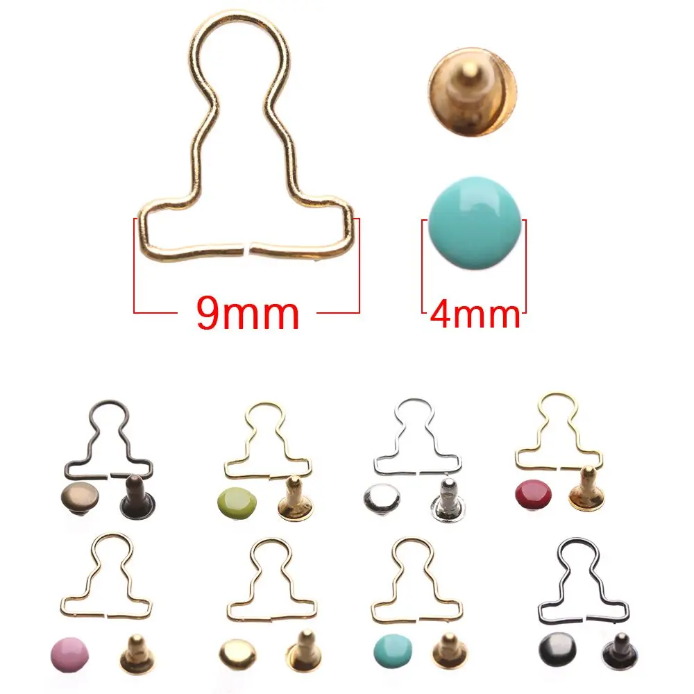 Girls Toys Gourd Style Sewing Accessory Dolls Buckles Metal Buckle Trousers Bags Accessories Doll Belt Buttons