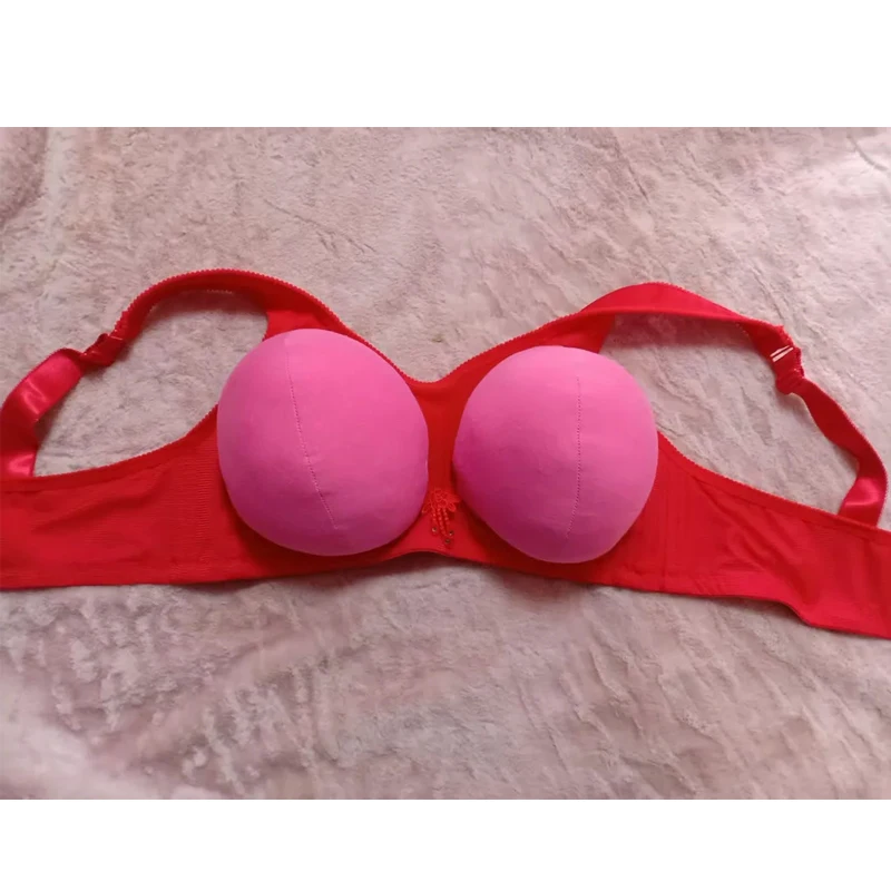 Cross-dressing Man Cosplay Use Bra Top Solid Cup Handmake New Style Men's Flat Chest