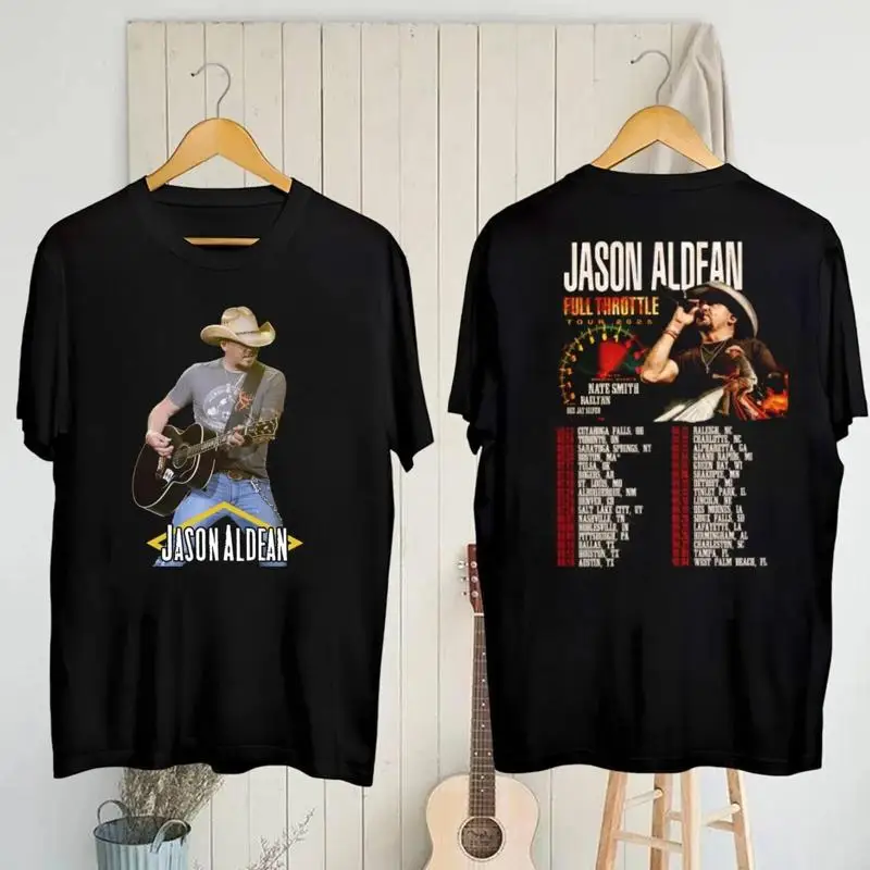 

2025 Jason Aldean Full Throttle Tour T-Shirt Jason Aldean Shirt Jason Aldean