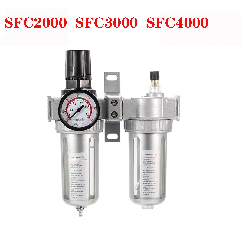 

Air Source Processor Source Treatment Unit SFC400 1/2 SFC300 SFC200 Oil and Water Separate Filter Air Compressor Regulator