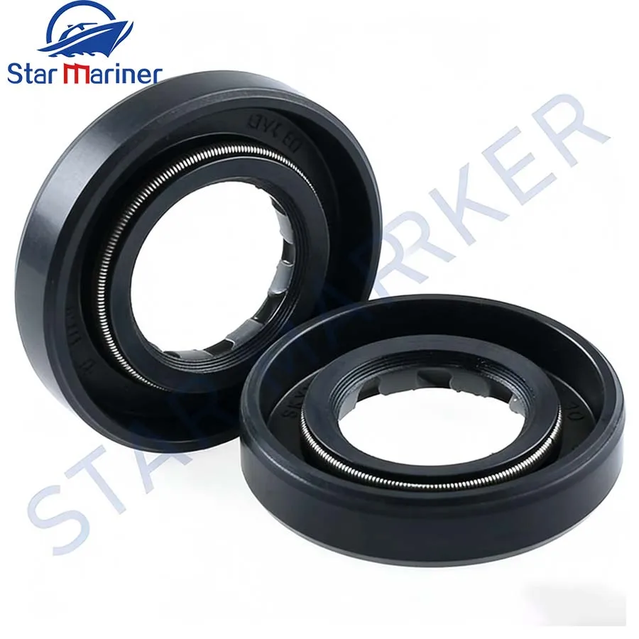 2PCS 93101-16M36 931-0116M-36-00 Retén de aceite para motor fueraborda Yamaha 25-50HP F45 F50 FT50, piezas de motor de barco