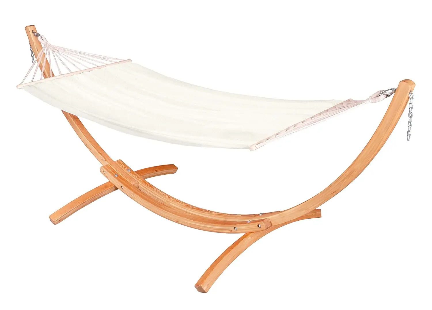 

Hammock with Spreader Bar & Wood Stand, Weatherproof Outdoor Hammock with Stand for Outside Patio Backyard,, Custom