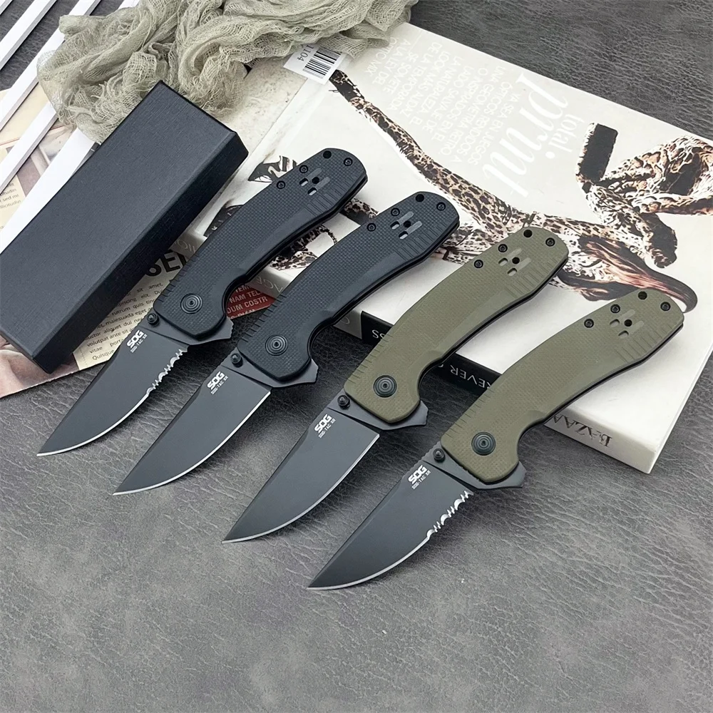 

NEW TAC XR Pocket Folding Knife 440c Blade High Quality Outdoor Portable Camping Hunting Knife Sharp Cutting EDC Survival Tool