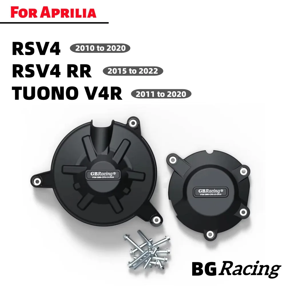 

GBRacing RSV4 2010-2020 RSV4 RR 2015-2020 TUONO V4R 2011-2020 For Aprilia Clutch Water Pump Motorcycle Engine Protective Cover