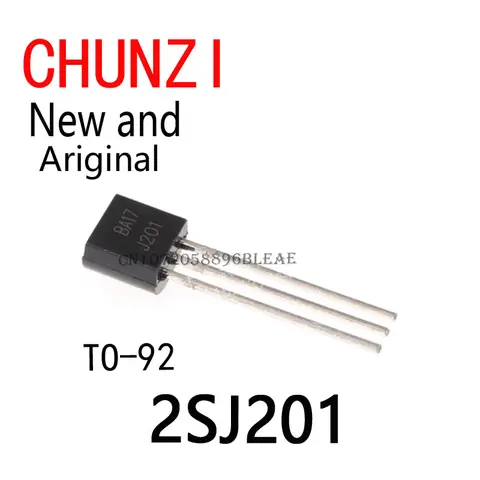 10pcs New and Original J201 TO-92 201 High-Power Amplifier 2SJ201