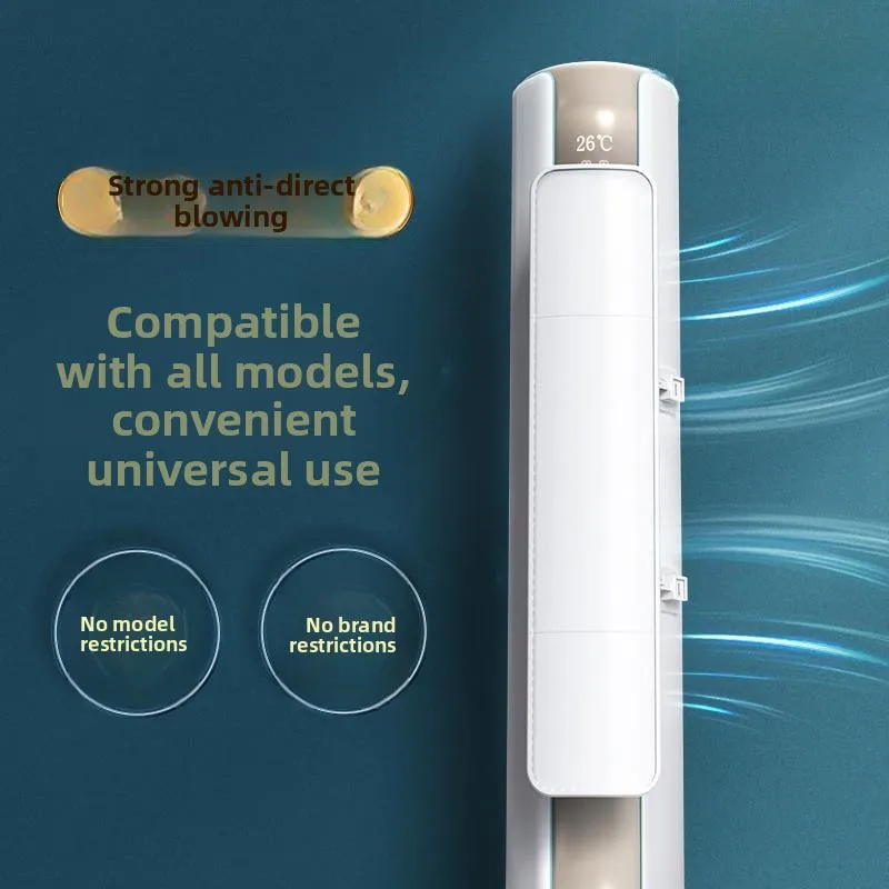 

Cabinet Type round Column Vertical Air Conditioner Windshield Wind Directional Plate Outlet Block Board Wind Guiding Cover Un...
