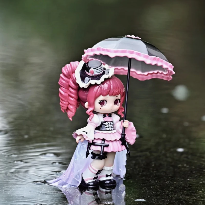 

ZIYULI Dark Night Poem Series Blind Box Gothic Style PVC Statue Mystery Box Collectible Desk Decora Model Kit Surprise Bag Toys