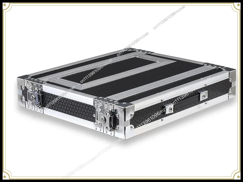 1U Microphone Air Case Receiver Cabinet One To Two Wireless Storage Box Microphone Chassis Aluminum Alloy Mi Case