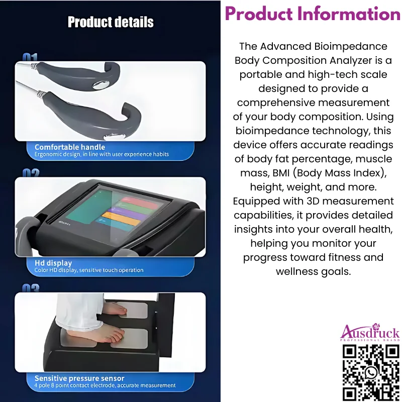 A5 Quantum Body Analyzer Machine Full Body Scan Device Wellness Check Equipment Beauty Salon Care