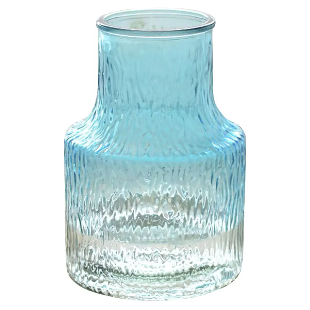 

Glass Floral Vase Creative Hydroponic Flower Vase Simple Shape for Home Office Garden Table Decoration Hydroponic Plant Bottle