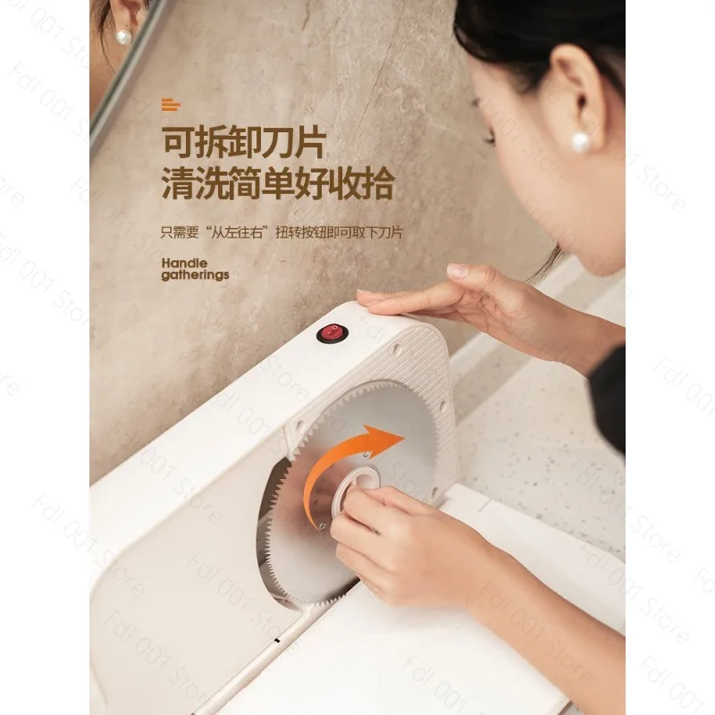 Electric Meat Slicer Adjustable Thickness Stainless Steel Cutter Multifunctional Food Cutting Machine For Household Beef Mutton