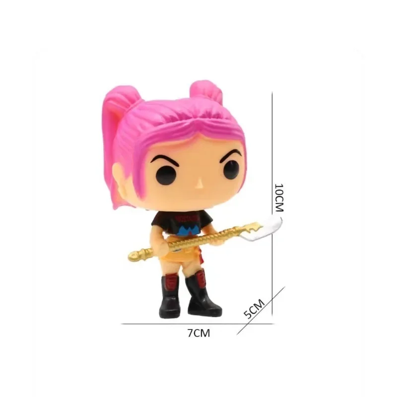 طبعة محدودة صغيرة KPop شيطان الصيادين أنيمي الشكل زوي رومي ميرا جينو ديربي البوب تحصيل لعبة مجسمة هدية