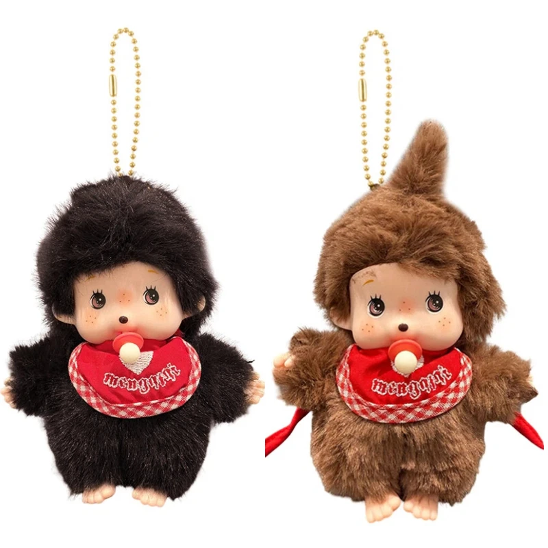 Monchhichi Plush Keychain Cute Monkiki Pendant Cartoon Monchichi