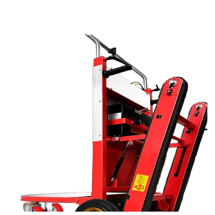 

【Hot】2025 Crawler Type Electric Step Stair Climber Machine 180kg Capacity Four-Wheel Platform OEM Customizable Hand Trolley for