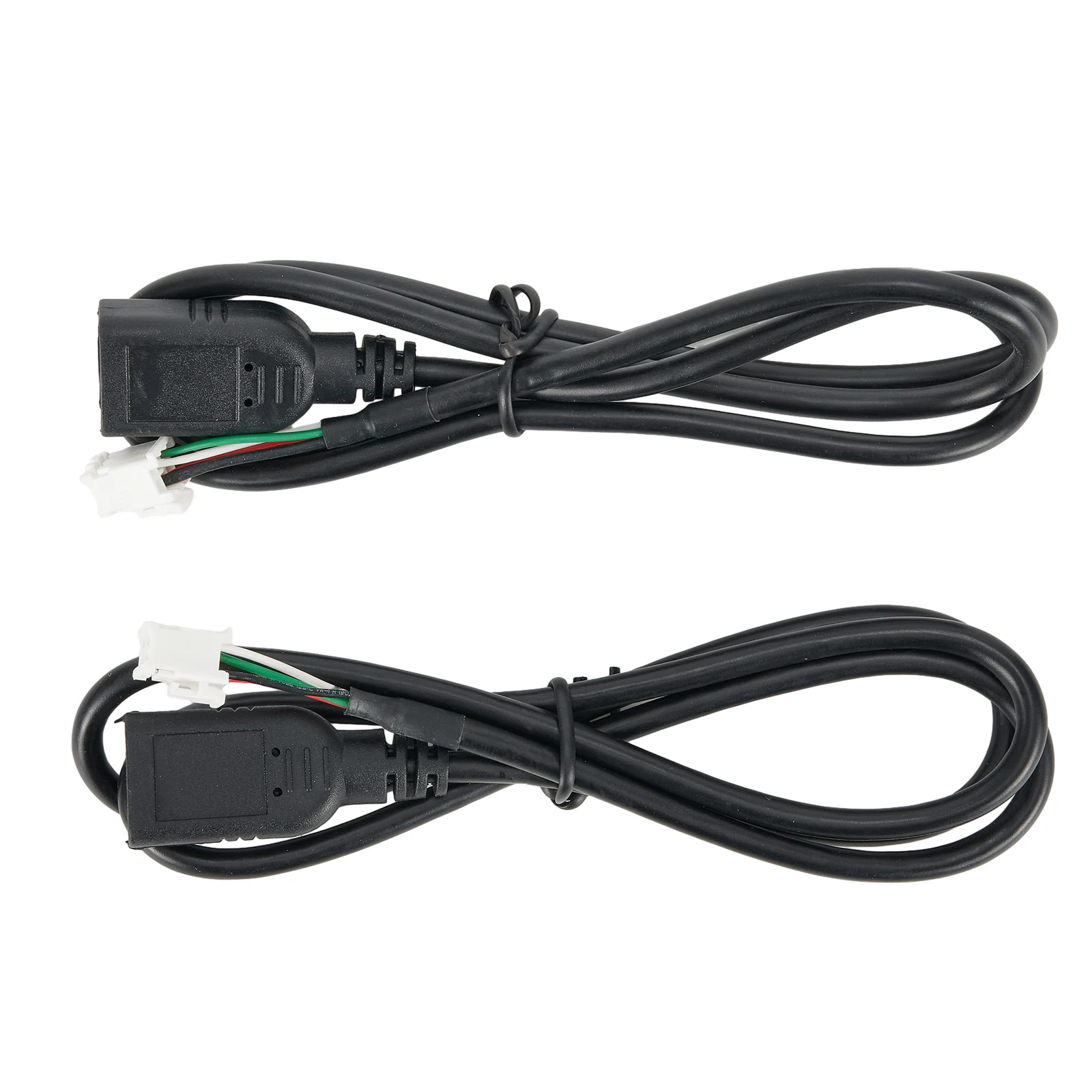 2 PCS Universal-Car USB Cable Adapter Extension Cable 4 6Pin Connector For Android-Head Unit Radio Navigation Multimedia Player