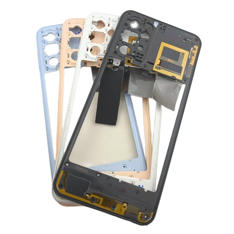 Middle Frame for Samsung Galaxy A23 2022 4G 5G A235 A236 Phone Housing Center Chassis Cover+Buttons Replacement