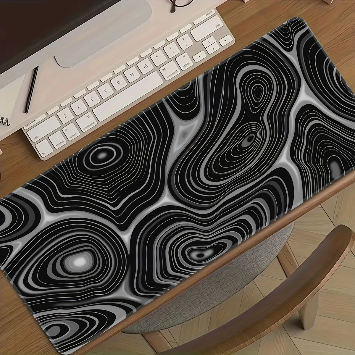 Hell Gray Mausepad Hell Gray Desk Mat Gaming Mat Pad di Atas Meja Aksesori Gamer Kantor Alas Keyboard XXL Mouse Pad Gamer Rug