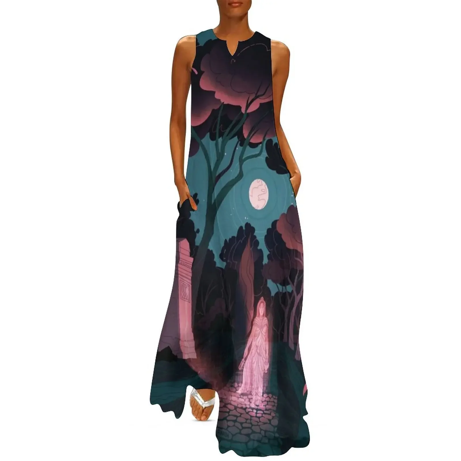 

Ghost on the Via Appia Long Dress dresses korean style Evening dresses evening dress woman summer women's dress 2025