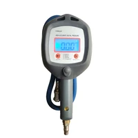 Pistola infladora de manómetro de neumáticos Digital con manguera, portabrocas de aire, pantalla LED, medidor de Dial, probador de vehículo, pistola de presión de neumáticos