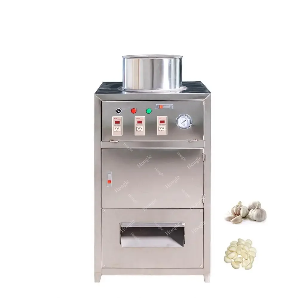 Quitar bombillas Máquina peladora de ajos casera para coco