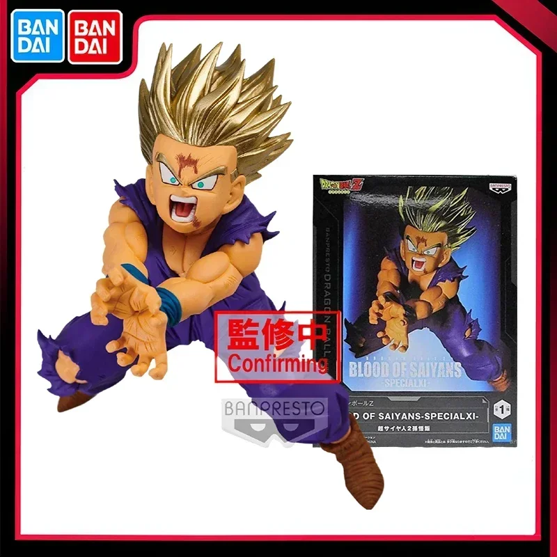 

Bandai Original Banpresto Anime Dragon Ball Super Hero BLOOD OF SAIYANS SPECIALXIV Son Gohan Action Figures Model Kids Toys Gift