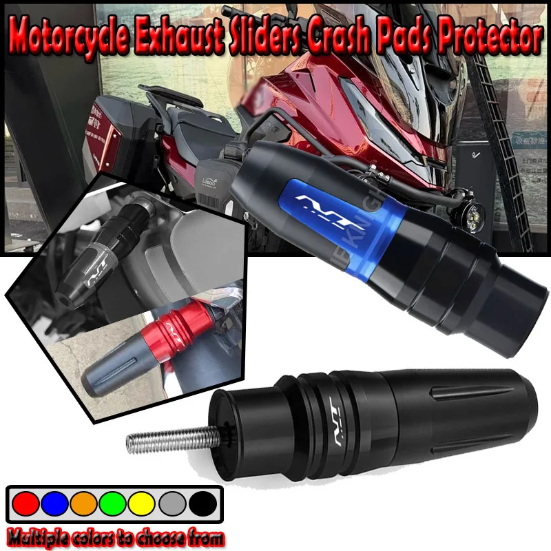 

For NT 1100 2023 Accessories NT1100 2022-2024 Motorcycle Crash Protectors Falling Protection CNC Aluminum Exhaust Slider