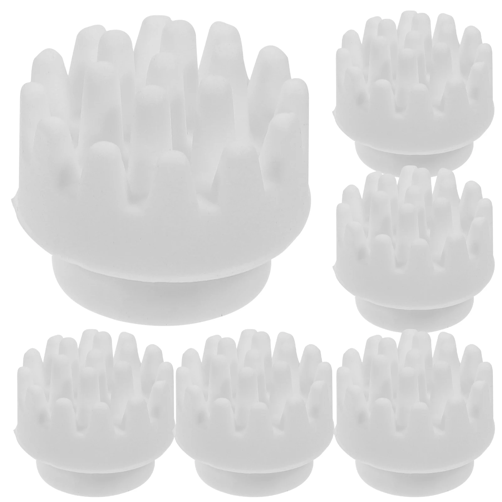 

8pcs Electric Massage Head Replacement for Cervical Massager Accessories Durable Functional Long Lasting Clean