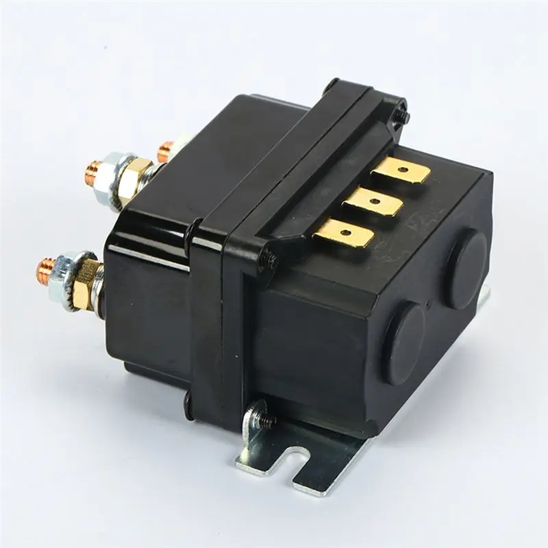12V Winch Rocker Switch Thumb 250A Solenoid Relay Contactor Winches For ATV UTV-A91R