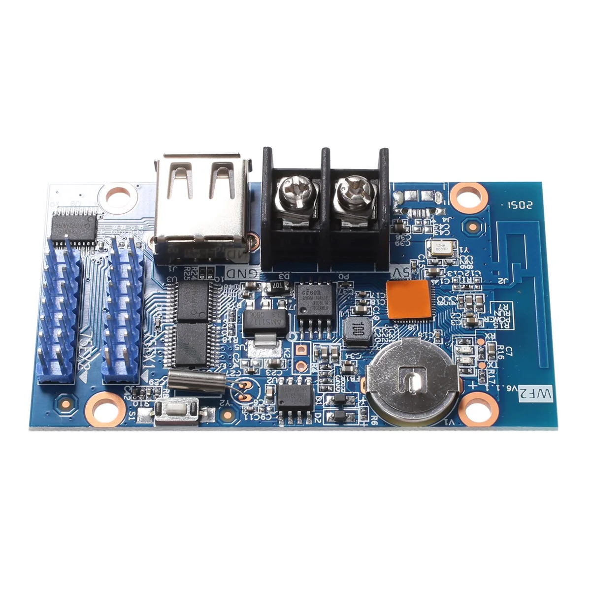 HD-WF2 асинхронный 768Wx6 4H пикселей 2XHUB75 RGB, семь цветов, маленькая фотография, карта управления Wi-Fi