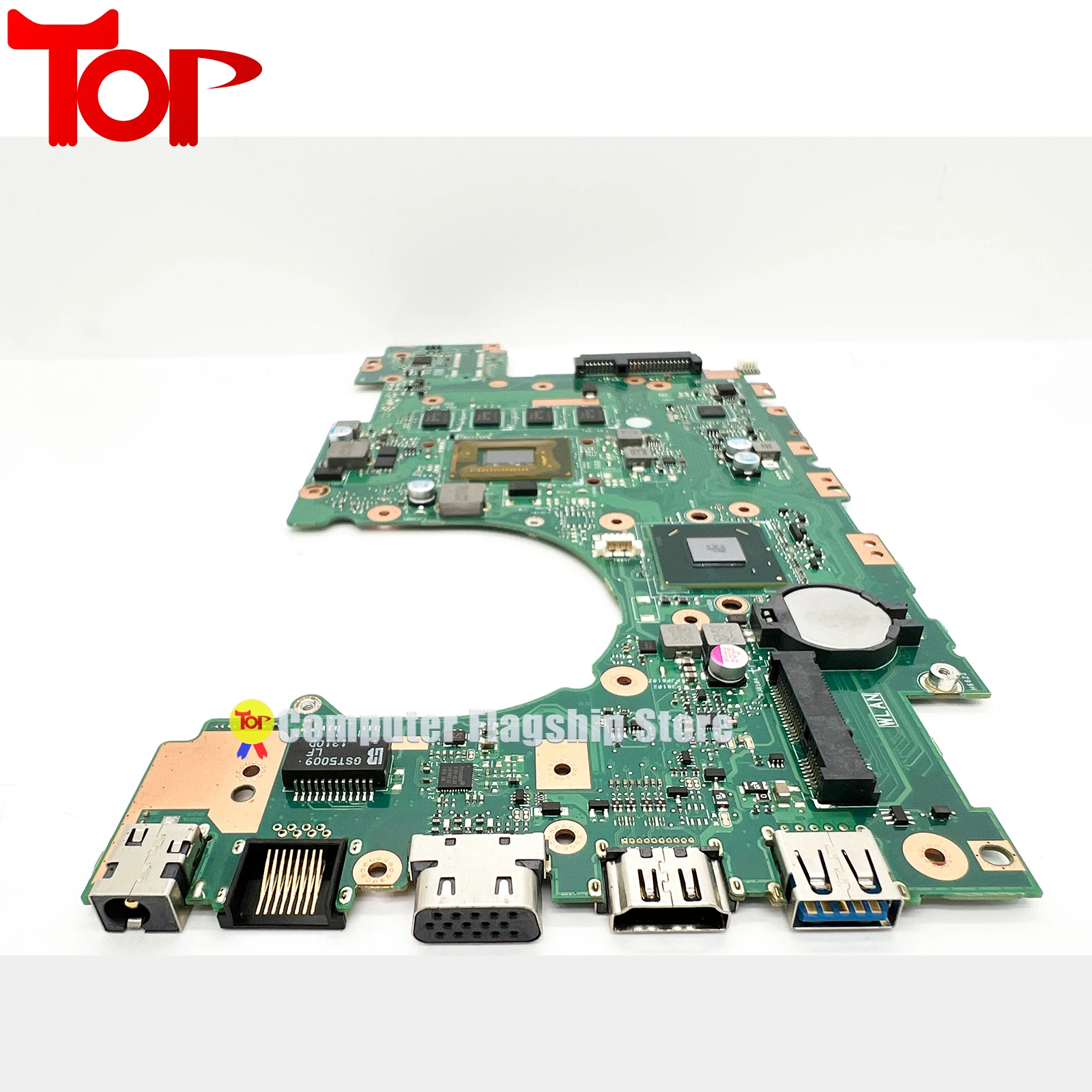 KEFU X502CA Scheda Madre Del Computer Portatile Per ASUS X402CA X502C X402C F502C F402C Mainboard 2G O 4G-RAM 1007U 2117U I3 I5 I7 100% di Lavoro