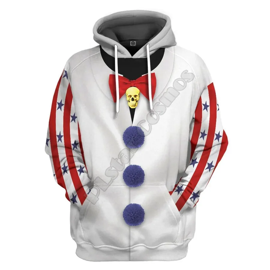 Halloween Boo 3D All Over Printed Hoodies Sweatshirts Zipper Hooded Men For Women Streetwear Cosplay Costumes