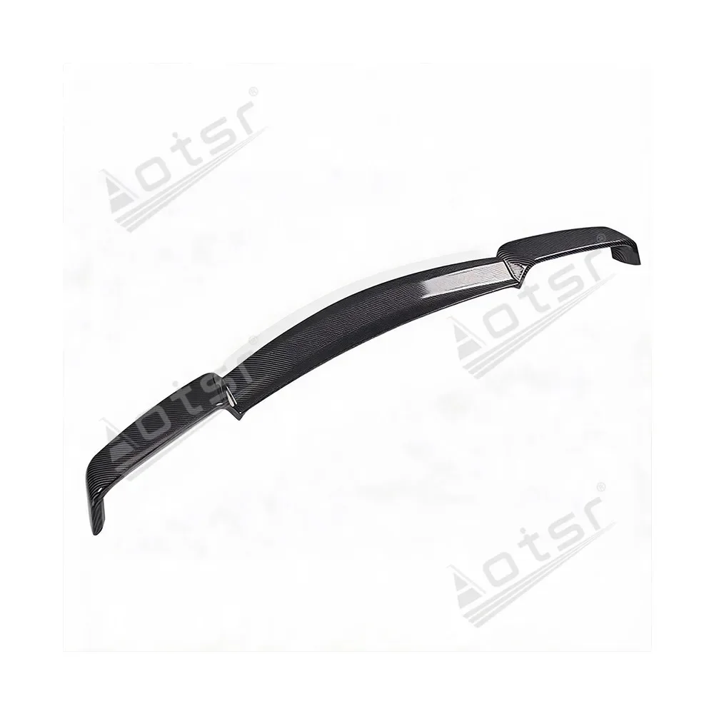 Lizpofly Rear Wing Spoiler For Chevrolet Corvette C7 2014-2019 Carbon Fiber Style Rear Lip Exterior Modification Kit