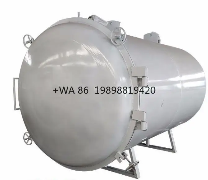Industrial Vacuum Drum Woodworking Drying Machine Wood Timber Board Log Kiln Dryer Processing Kilns